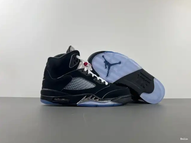 Bmlin Shoes Metallic Reimagined Air 5 Jordan Black HF3975-001 0528